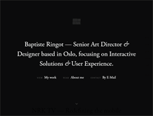 Tablet Screenshot of baptisteringot.com